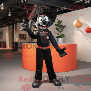Black Acrobat mascot...