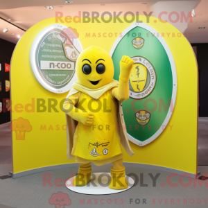 Figura de máscara de escudo...