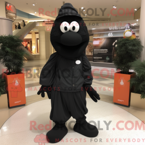 Black But mascottekostuum...