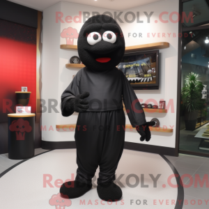 Black But mascot costume...