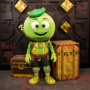 Lime Green Treasure Chest...