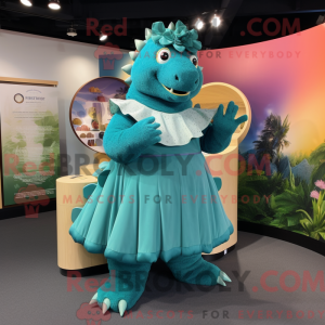 Blågrøn Ankylosaurus...