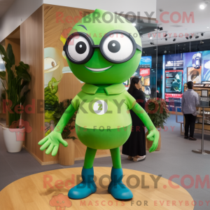 Oliven Superhelte maskot...
