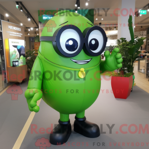 Oliven Superhelte maskot...