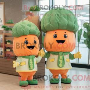Peach Broccoli mascot...