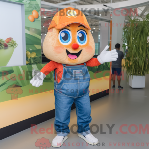 Costume de mascotte Peach...