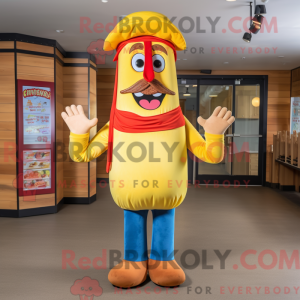 Hot Dog mascot costume...