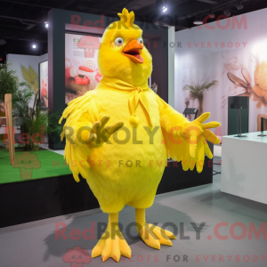 Citrongul hane maskot...