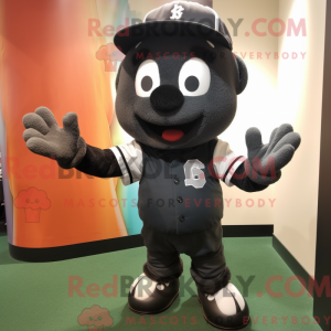 Black But mascot costume...