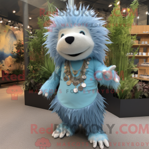 Postava maskota Sky Blue...