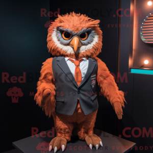 Owl mascot costume...