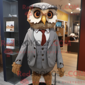 Ugle maskot kostume...
