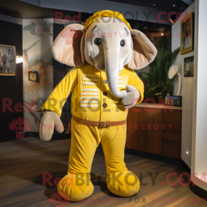 Yellow Elephant mascot...