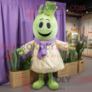 Lavender Celery mascot...