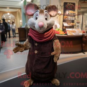 Brown Ratatouille mascot...