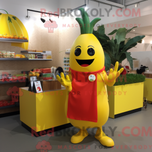 Yellow Pepper mascot...