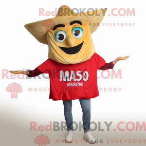 Nachos maskotdraktfigur...