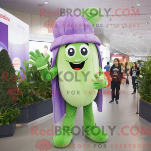 Lavender Celery mascot...