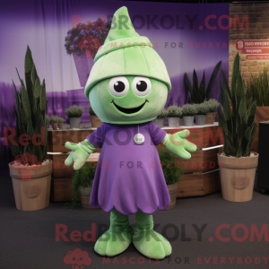Lavender Celery mascot...