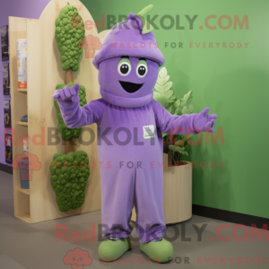 Lavender Celery mascot...