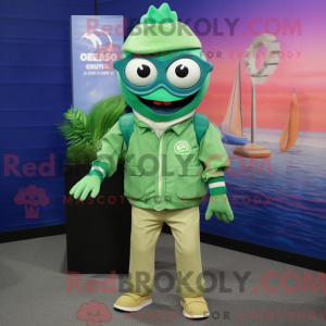 Green Ceviche mascot...