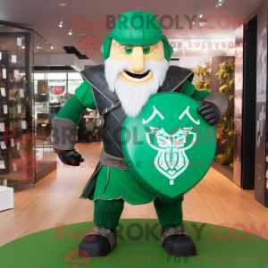 Forest Green Celtic Shield...