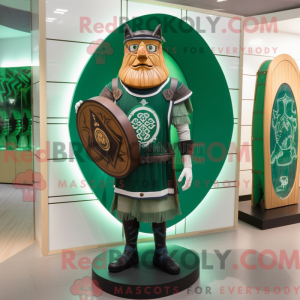Forest Green Celtic Shield...