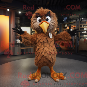 Rust Eagle maskotdraktfigur...