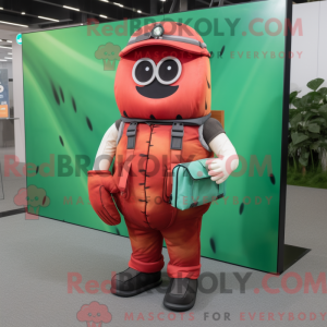 Rust Vandmelon maskot...