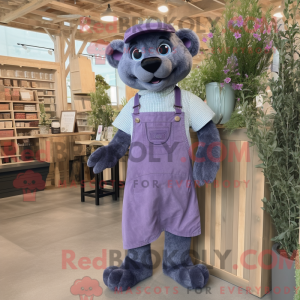 Lavender Panther mascotte...