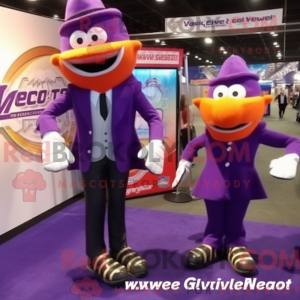 Purple Pair Of Ice Skates...