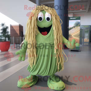 Olive Spaghetti mascot...
