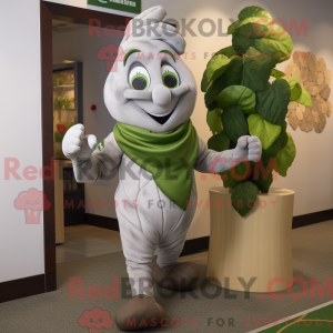 Gray Beanstalk mascot...