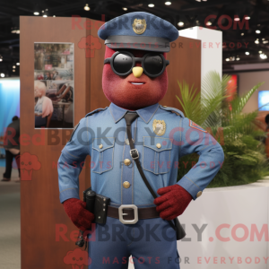 Maroon Police Officer...