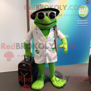 Green Doctor maskot kostyme...