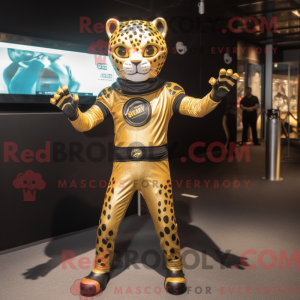 Costume mascotte de Jaguar...