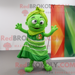 Mascot character of a Lime...