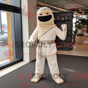 Personagem de máscara de um...