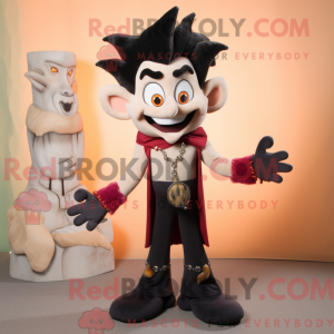 Personagem de máscara de um...