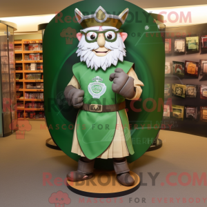 Mascot character of a Olive...