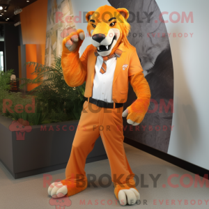 Mascot character of a...