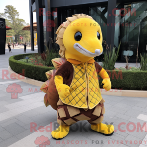 Mascot character of a...
