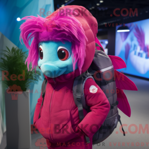 Personnage mascotte d un...