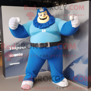 Personagem de máscara de um...