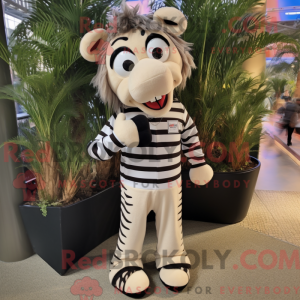 Mascot karakter van een...