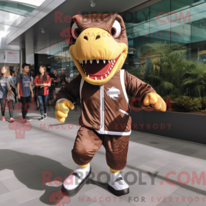 Mascot karakter van een...