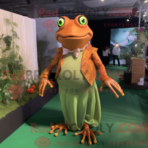 Postava maskota Rust Frog...