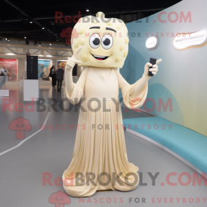 Mascot character of a Cream...