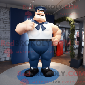 Postava maskota námořního...