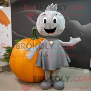 Mascot character of a Gray...
